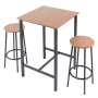 Bar Table Stool Set Dining Table Set 4 Chairs Kitchen Counter Bench