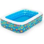 SEAGULL Bestway 2.29M X 1.52M X 56CM Happy Flora Kids Pool