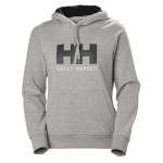 Women's Hh Logo Hoodie - 949 Grey Melange XS
