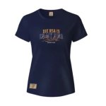 Ladies T-Shirt Navy Rsa