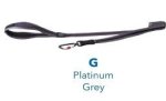 Rogz Airtech Classic Lead - Medium - Platinum Grey