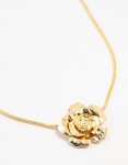 Goldair Gold Plated Rose Necklace