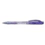 Liner Click Ballpoint Pen - Violet- Medium - Box 10
