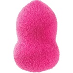 Qosmedix Facial Gentle Exfoliating Oblong Latex-free Sponge Hot Pink