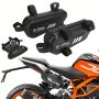 Motorcycle Tool Bag Hard Shell Triangle Side Case Bag Bicycle Front Beam Bag Riding Storage Bag Motorcycle Side Storage Bag Waterproof&Rainproof