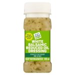 Pnp White Balsamic & Basil Salad Dressing 100G