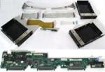 Intel SR1400 Hotswap Scsi Backplane Kit - Scsi Backplane Flex Cable Crdom Interposer Card Cdrom Cable Slim Line Floppy Drive Cab