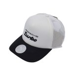 Porsche Turbo Black & White Trucker Cap - Autostyle Motorsport South Africa