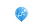 Party Happy Birthday Balloons 300MM Light Blue