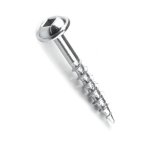Kreg Zinc Pocket Hole Screws 32 Mm 1.25& 8 Coarse Thread Mx Loc 500CT