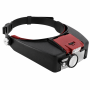 Jeweler's Headband Magnifier With LED Light & Multi-lens For Repair Work