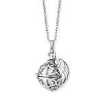 Engelsrufer Necklace Angel Whisperer With Wing Mother-of-pearl Tone