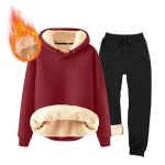 WENKOMG1 Tracksuit Men 2 Piece Set Long Sleeve Pullover Sweatshirt And Casual Jogger Outfits Sweatsuit Clothes For Ch Ndal Hombr