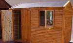 Wood Dog Crate Barn Door