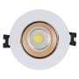 Eurolux - TI Lights - Downlight - Polycarbonate - White/rose Gold