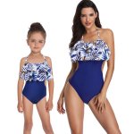 Matching Mom Or Daughter Blue Crush One-piece Swimwear - XL