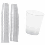 Shooter Clear Plastic 25ML X 350