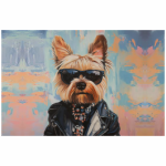 Bolster Cushion Yorkshire Terrier