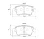 Kbc Brake Pads Front For Nissan Magnite Renault Kwid Triber Kiger