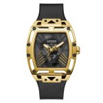 Guess Mens Black Gold Tone Multi-function Watch GW0500G1