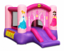 Princess Slide & Hoop Bouncy Castle