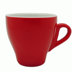 Style Cup Nova Style Red Cappuccino Cup 260 Ml Set Of 6