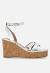 Madison Laurel Wedge - Silver