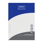 Marlin Office Essentials Laminating Pouches A4 100'S 75MIC