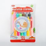 Washable Crayons 12 Colors Non-toxic