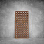 Wall Art D099 - 2900 X 1400 X 20 Indoor Matt Silver No