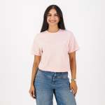 Lc Badge Ladies Crew Tee - Rose Quartz - 3XL