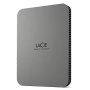 Seagate Lacie 2TB Usb-c USB 3.1 Aluminum Enclosure Silver