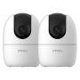 Ranger 2 3MP 2K Indoor Smart Ai Pt Wifi Security Camera Twin Pack
