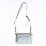 Genuine Leather Origami Bag - Sky Free