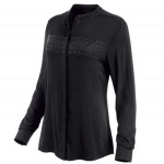 Women’s Studded Stripe Rayon Shirt