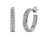 DESTINY Lita Hoop Earrings With Swarovski Crystals