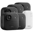 XT5 2K+ Outdoor indoor Wireless Smart Security Camera Black 5PK