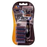 BIC Flex& Easy Disposable Razor 1+4