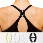 4PCS Invisible Bra Strap Clips Non-slip Buckles Conceal Bra Straps For Braless Look Women's Lingerie & Underwear Accessories