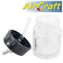 Aircraft Glass Jar With 22CC 60 Deg Spout For Airbrush Sg BD-02