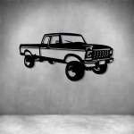 Pickup Truck - Grey L 900 X H 600MM