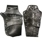 Scissor Pouch Grey Snake Empty