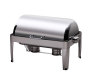 Chafing Dish Ibis Rectangular Roll Top 18/10 S/steel 667MM X 485MM X 452MM 8LT - CDI0008