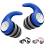3 Pairs Of Reusable Waterproof Soft Silicone Swim Earplugs