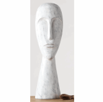Modern Abstract Face Sculpture 60CM X 18CM X 12CM