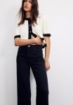 Wide Ultra High Jeans - Black