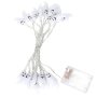 Ghost String Lights 20LED Warm White Halloween
