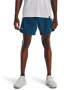 Men's Ua Speedpocket 7" Shorts - Petrol Blue / XL
