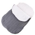 Baby Swaddle Wrap Blanket Sleeping Bag - Grey