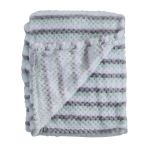 Honey Hive Fleece Blanket - Green